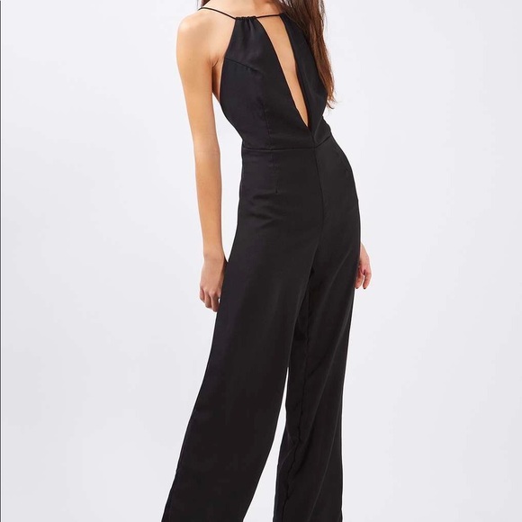 Dolls Kill Pants - NWT Black Motel Cleosa Jumpsuit